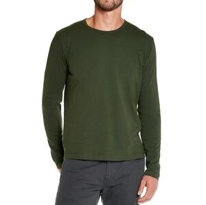 Flint and Tinder Supima Air Knit LS Tee 100% Cotton Duffle Bag Green Men's Large